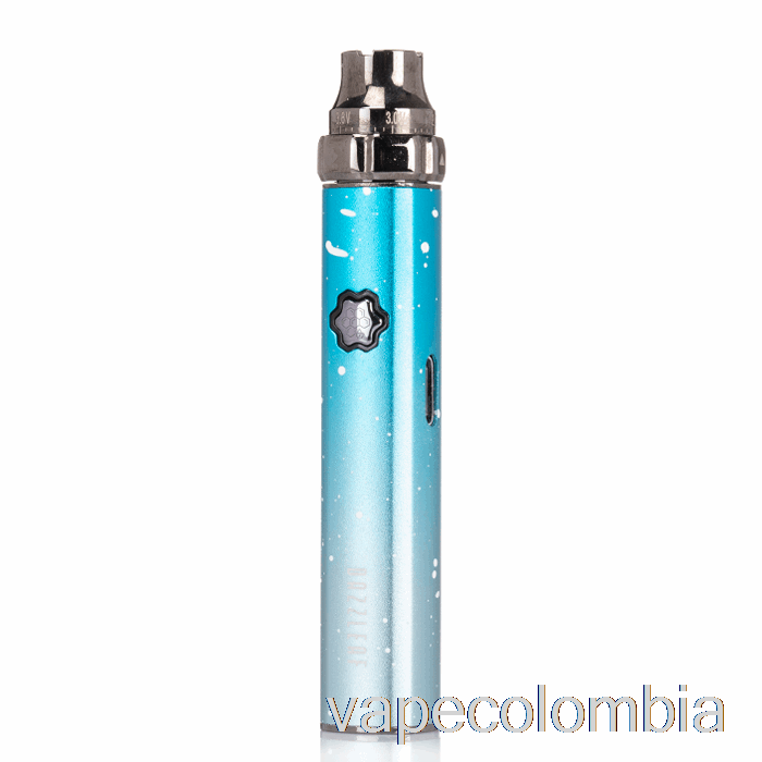 Kit Completo De Vapeo Dazzleaf Squarii Top Twist 510 Batería Cielo Azul Salpicadura